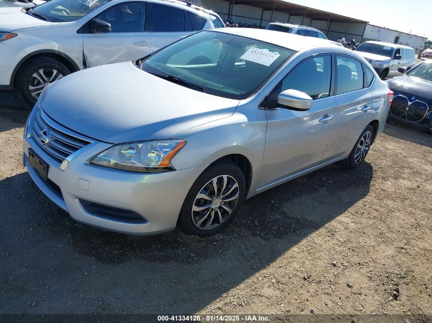 VIN 1N4AB7AP5DN903603 2013 NISSAN SENTRA no.2