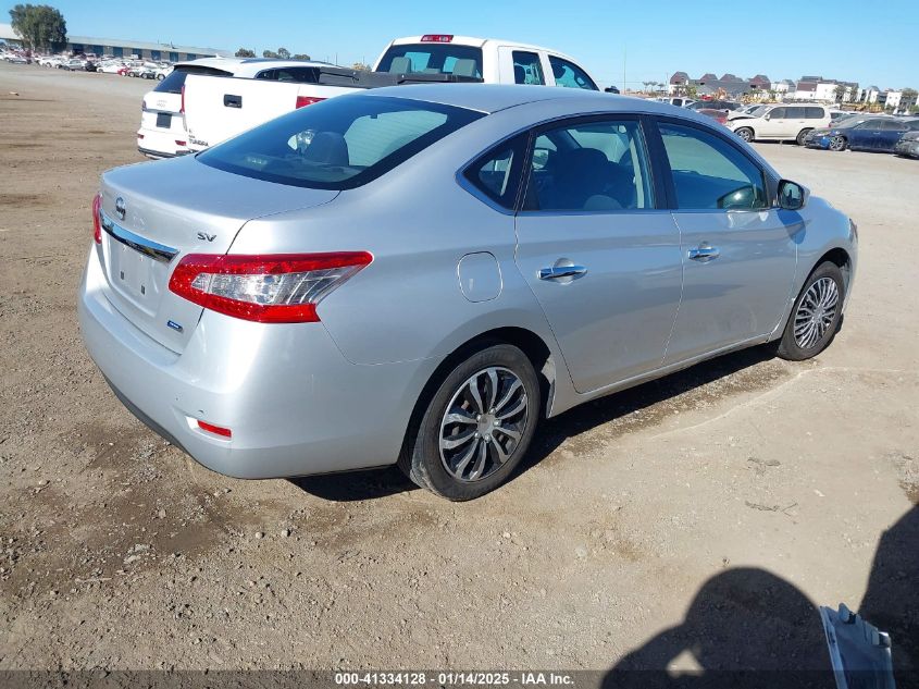 VIN 1N4AB7AP5DN903603 2013 NISSAN SENTRA no.4