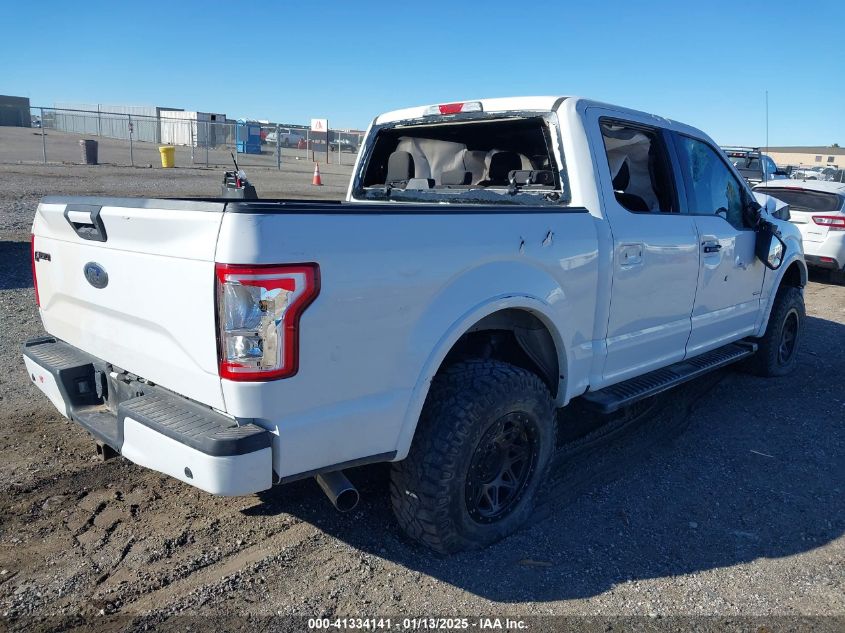 VIN 1FTEW1CG6HFC90465 2017 FORD F-150 no.4