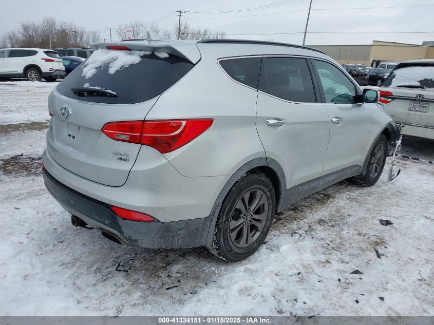 VIN 5XYZUDLBXDG028243 2013 Hyundai Santa Fe, Sport no.4