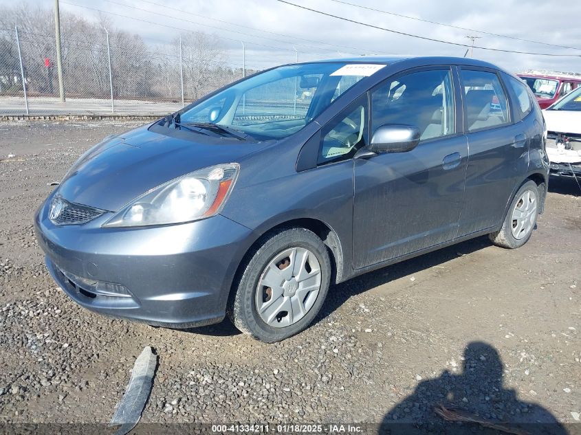 VIN JHMGE8G3XDC034173 2013 Honda Fit no.2