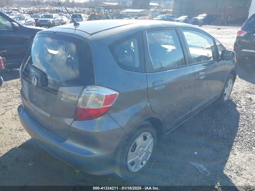 VIN JHMGE8G3XDC034173 2013 Honda Fit no.4