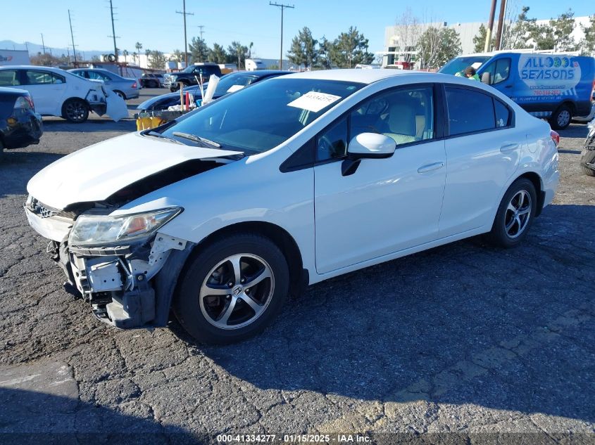 VIN 19XFB2F70FE272181 2015 Honda Civic, SE no.2