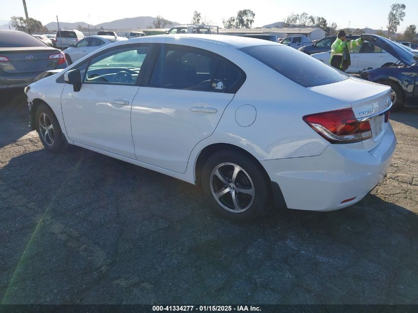 VIN 19XFB2F70FE272181 2015 Honda Civic, SE no.3