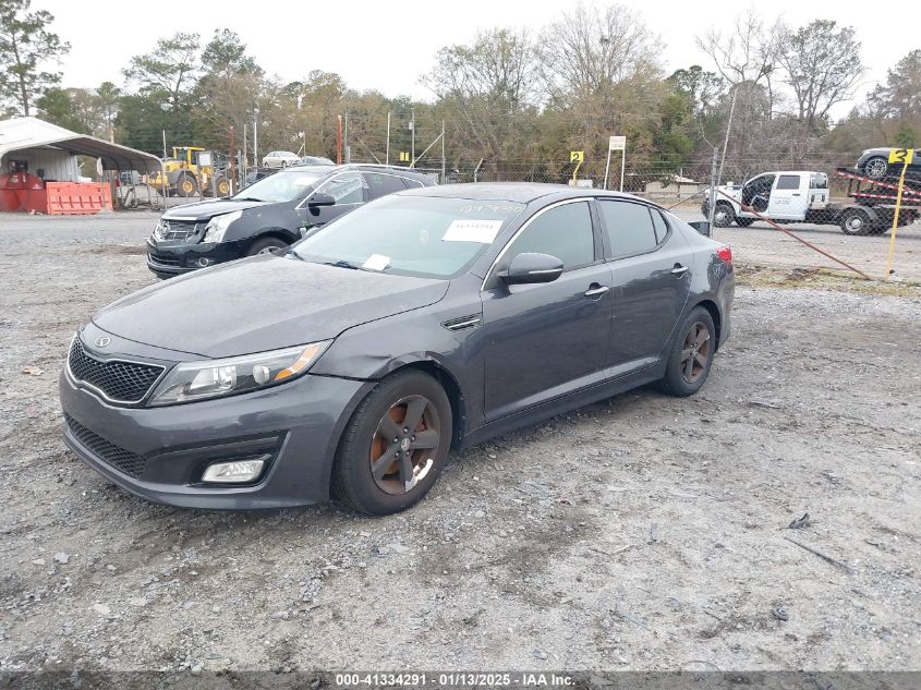 VIN 5XXGM4A71FG448793 2015 KIA OPTIMA no.2