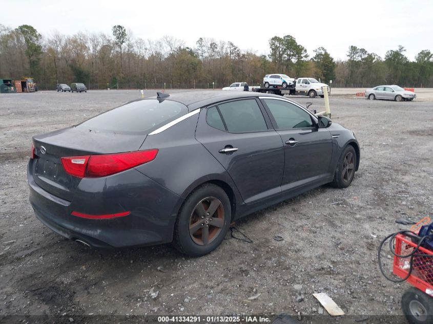 VIN 5XXGM4A71FG448793 2015 KIA OPTIMA no.4