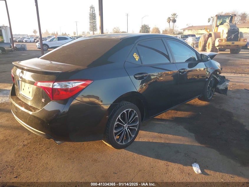 2014 TOYOTA COROLLA VIN: 5YFBURHE8EP135371