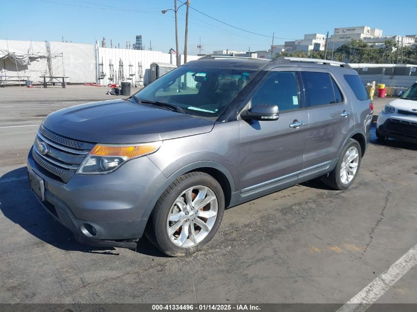 VIN 1FM5K7F86EGC12823 2014 FORD EXPLORER no.2