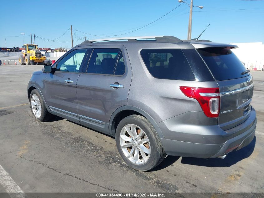 VIN 1FM5K7F86EGC12823 2014 FORD EXPLORER no.3