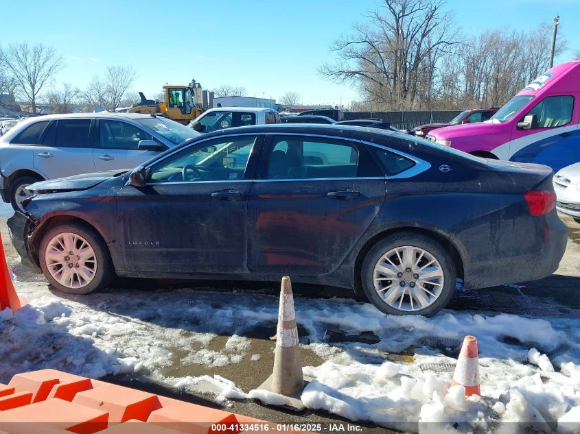 2017 Chevrolet Impala Ls VIN: 2G11Z5S33H9134767 Lot: 41334516