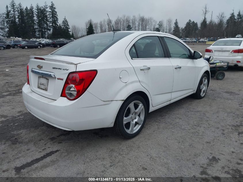 VIN 1G1JE5SB0F4168314 2015 Chevrolet Sonic, Ltz Auto no.4