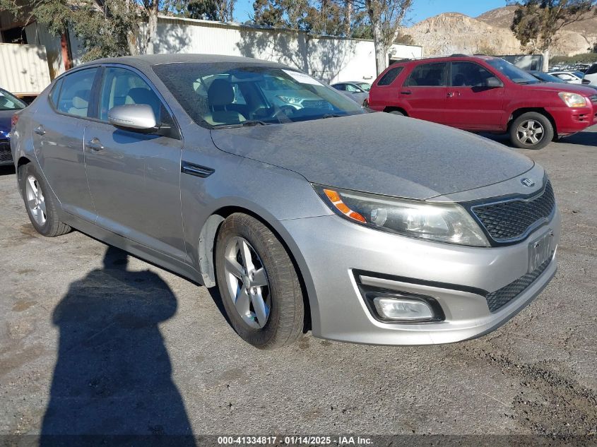 VIN 5XXGM4A74FG481481 2015 KIA Optima, LX no.1