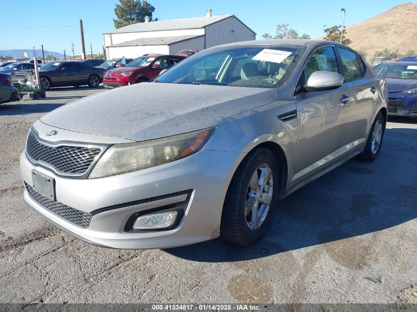 VIN 5XXGM4A74FG481481 2015 KIA Optima, LX no.2