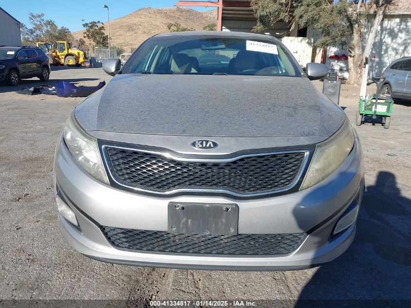 VIN 5XXGM4A74FG481481 2015 KIA Optima, LX no.6