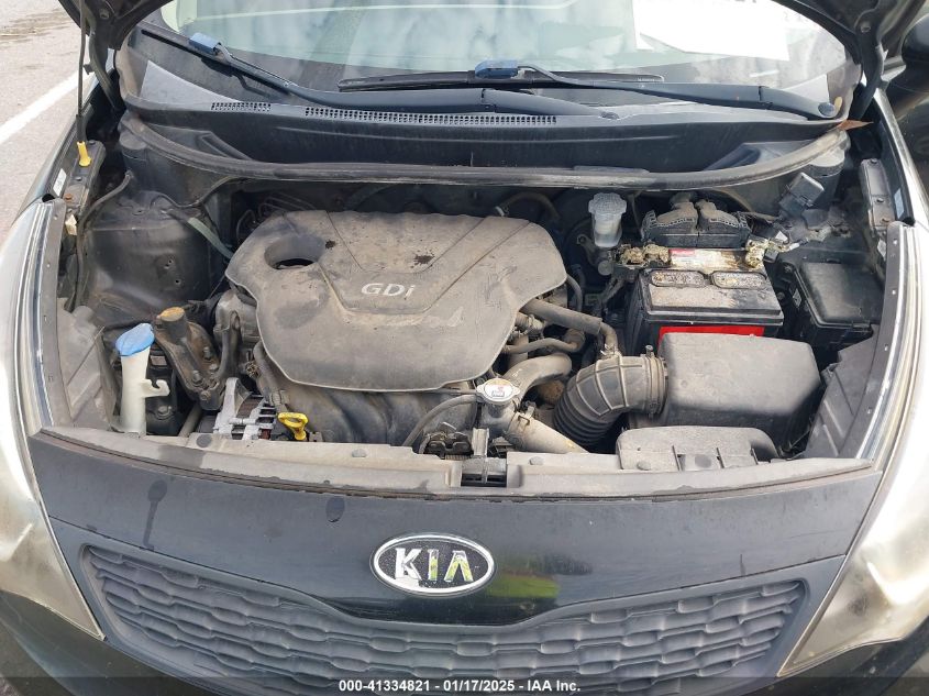 VIN KNADM4A33D6126374 2013 KIA RIO no.10