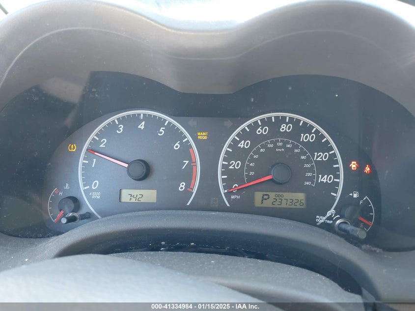 2009 TOYOTA COROLLA VIN: 1NXBU40E89Z100929