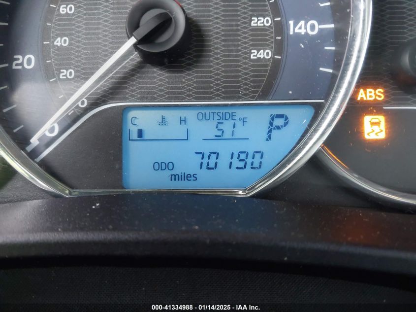 2016 Toyota Corolla Le VIN: 5YFBURHE1GP533623 Lot: 41334988