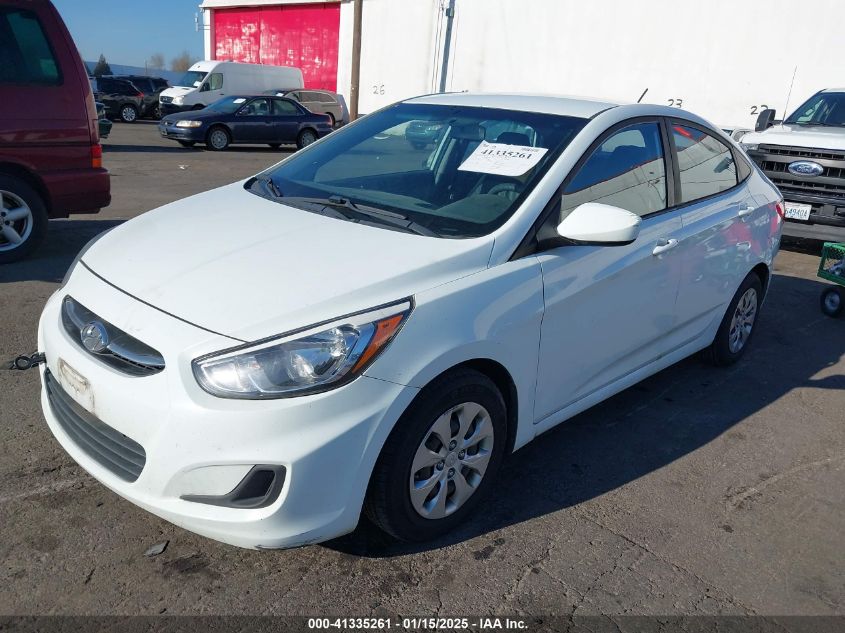 VIN KMHCT4AE1FU885666 2015 Hyundai Accent, Gls no.2