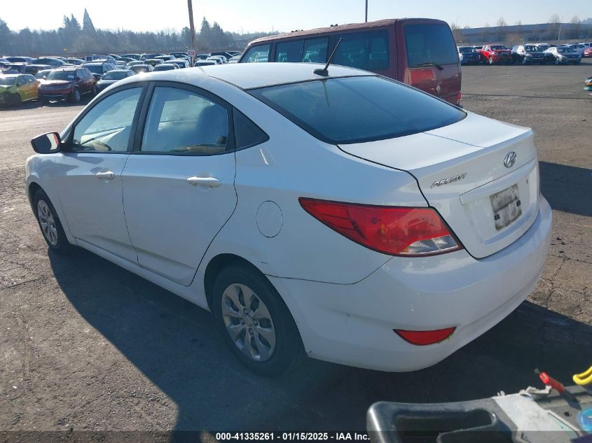 VIN KMHCT4AE1FU885666 2015 Hyundai Accent, Gls no.3