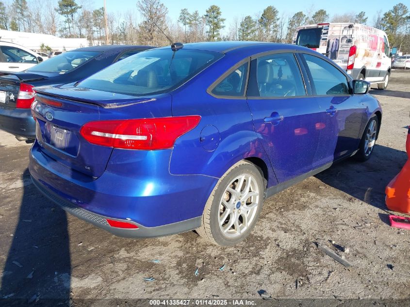 VIN 1FADP3F29FL322348 2015 Ford Focus, SE no.4