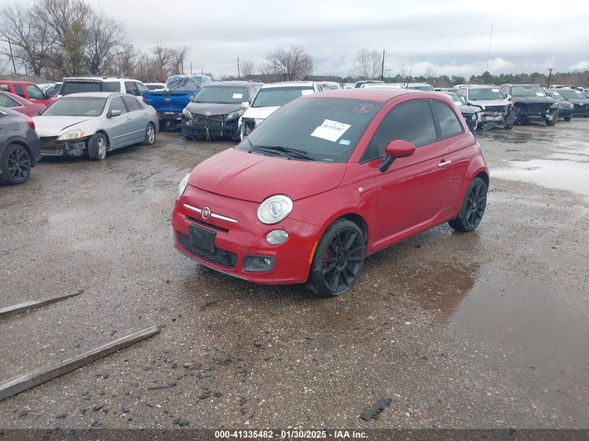 Vin: 3c3cffbr1ct335760, lot: 41825909, fiat 500 sport 20122