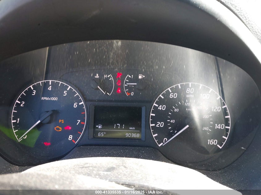 2016 NISSAN SENTRA VIN: 3N1AB7APXGY311540