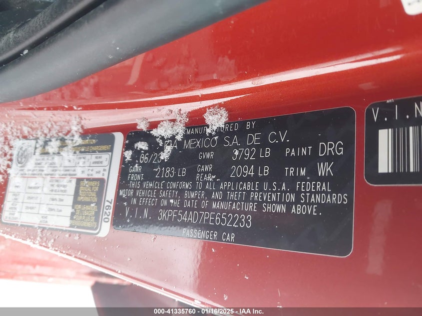 2023 KIA FORTE GT-LINE - 3KPF54AD7PE652233