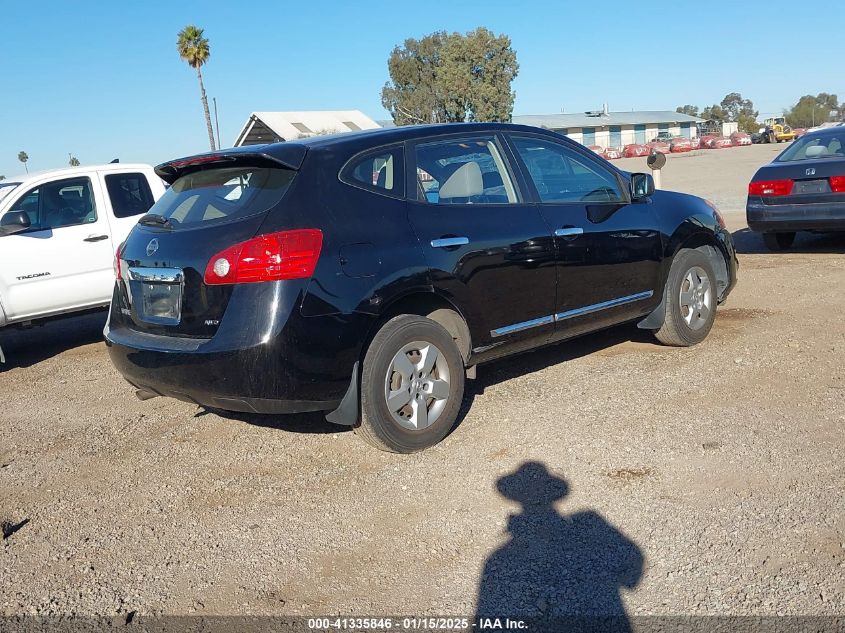 VIN JN8AS5MV6DW646166 2013 Nissan Rogue, S no.4