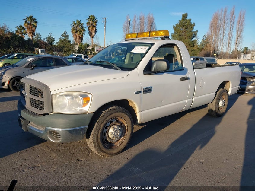 2007 DODGE RAM 2500 VIN: 3D7KR26D77G828689