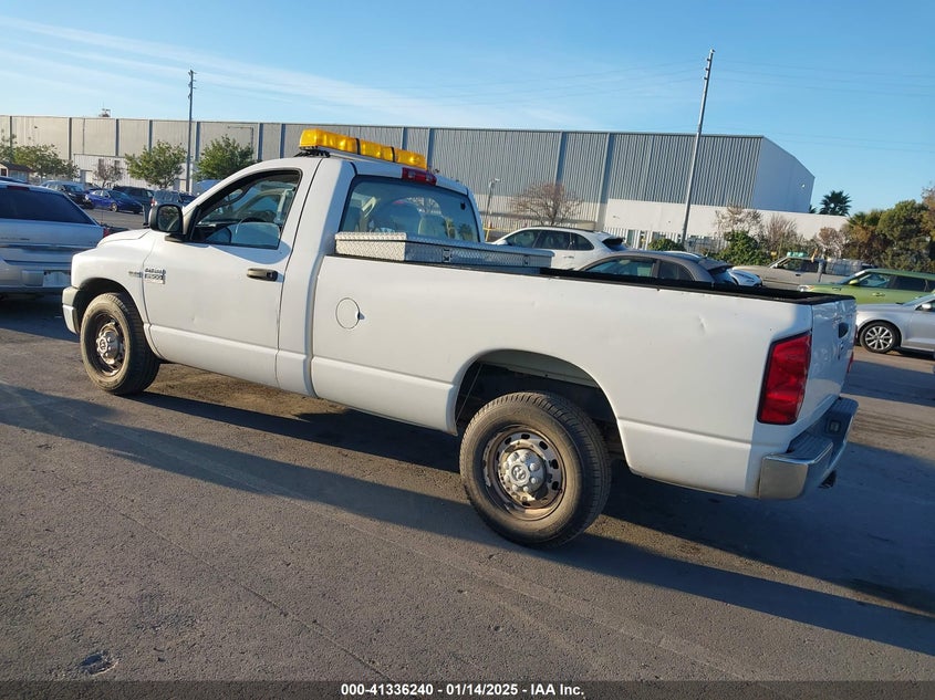 2007 DODGE RAM 2500 VIN: 3D7KR26D77G828689