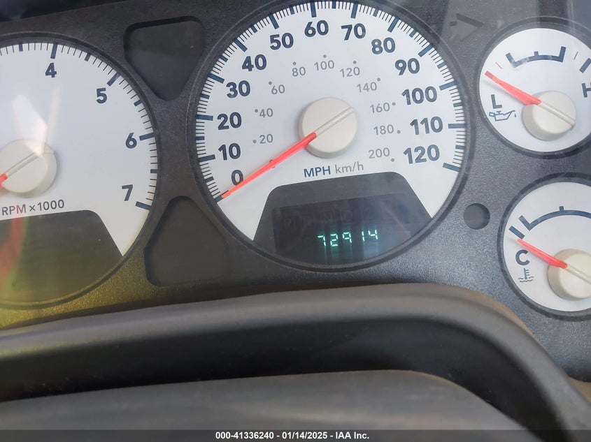 2007 DODGE RAM 2500 VIN: 3D7KR26D77G828689