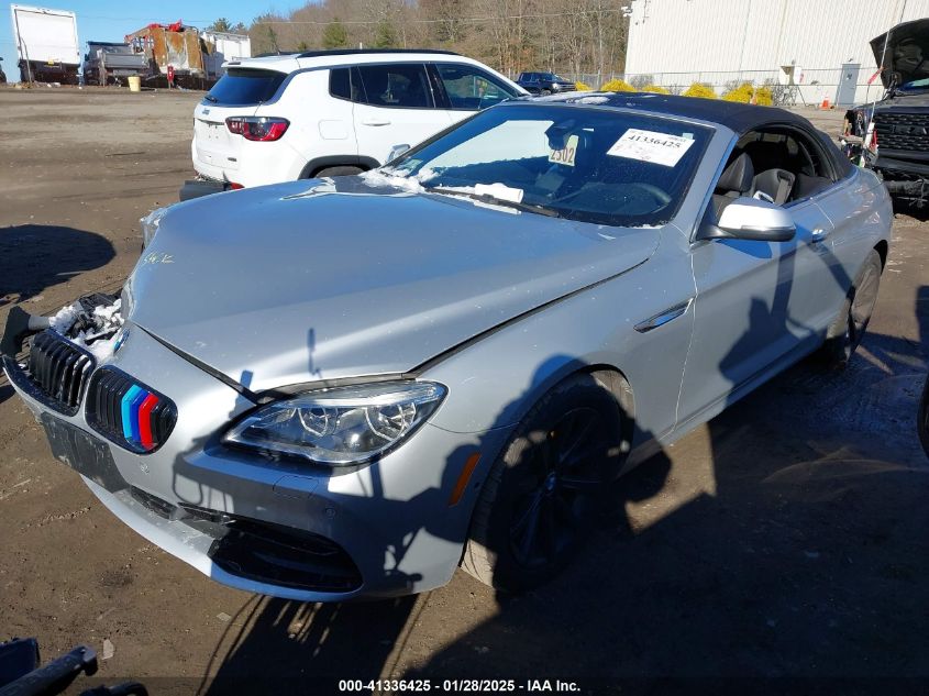 2016 BMW 640I XDRIVE - WBA6F3C57GD994647