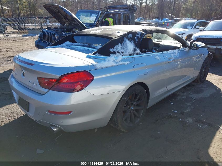 2016 BMW 640I XDRIVE - WBA6F3C57GD994647