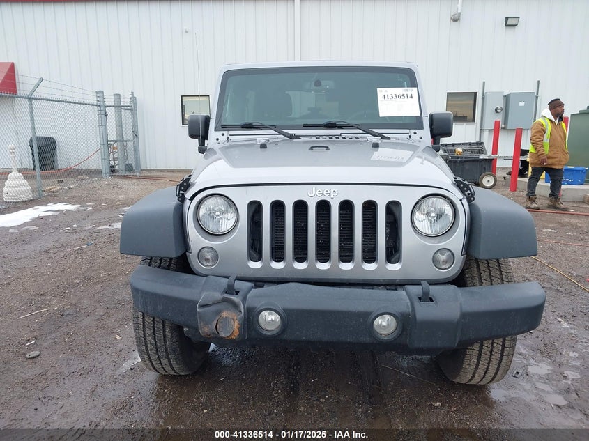 2014 JEEP WRANGLER UNLIMITED SPORT - 1C4BJWDG9EL313957