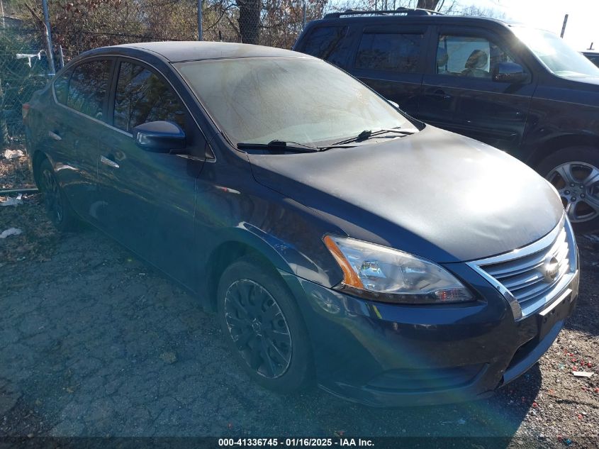 VIN 3N1AB7AP5EL633657 2014 NISSAN SENTRA no.1