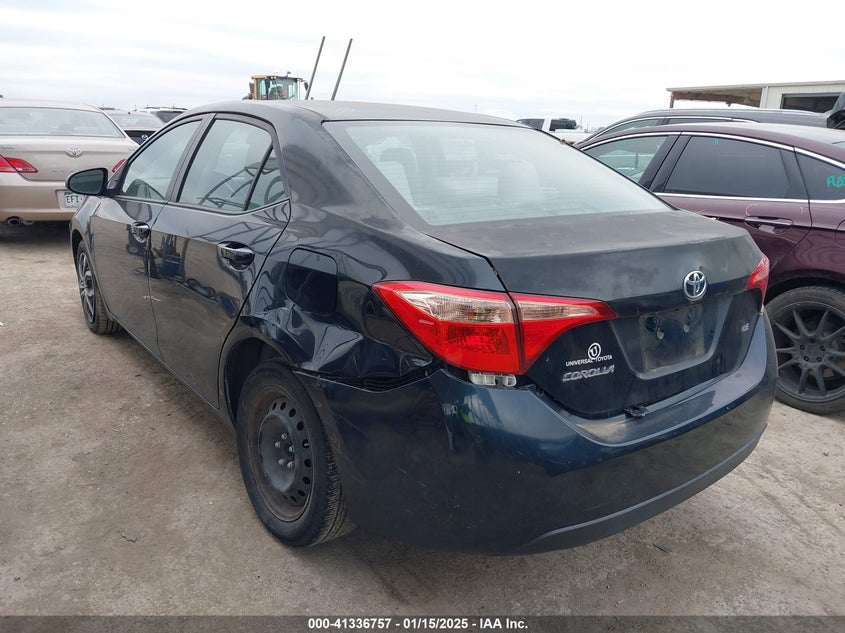 2017 TOYOTA COROLLA LE - 2T1BURHE3HC882509