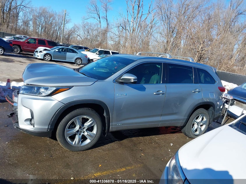 2017 TOYOTA HIGHLANDER HYBRID LIMITED - 5TDDGRFH8HS024036