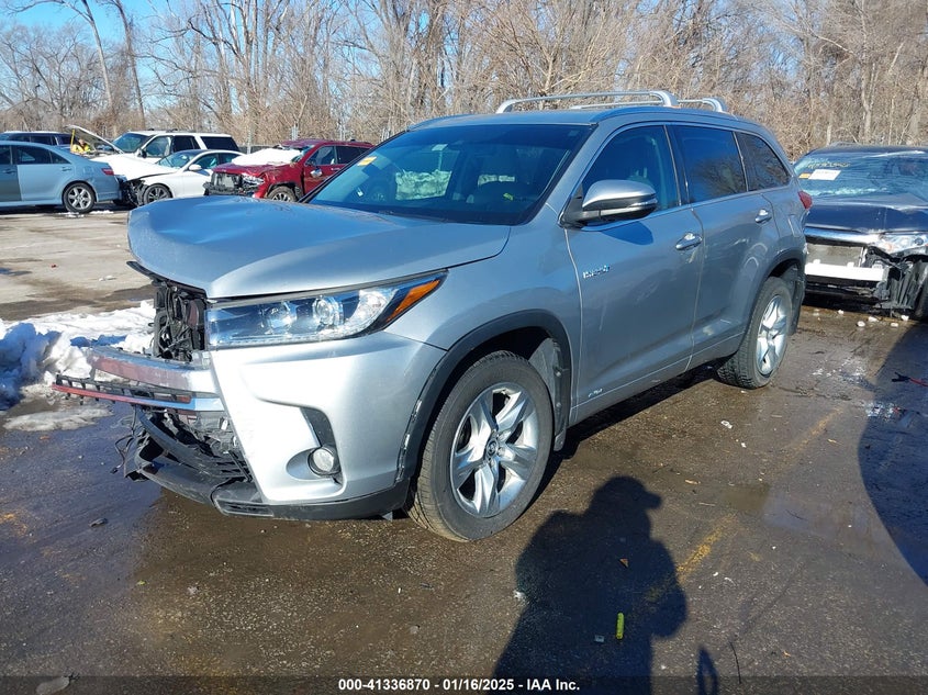 2017 TOYOTA HIGHLANDER HYBRID LIMITED - 5TDDGRFH8HS024036