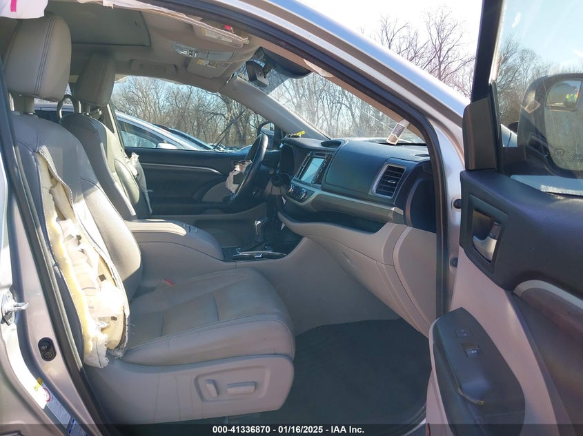 2017 TOYOTA HIGHLANDER HYBRID LIMITED - 5TDDGRFH8HS024036