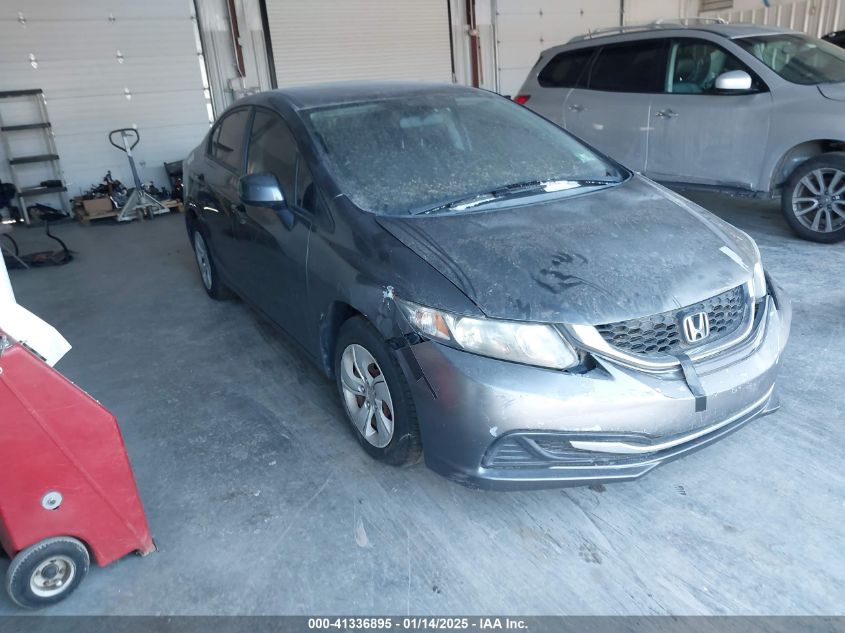 VIN 2HGFB2F57DH553640 2013 HONDA CIVIC no.1