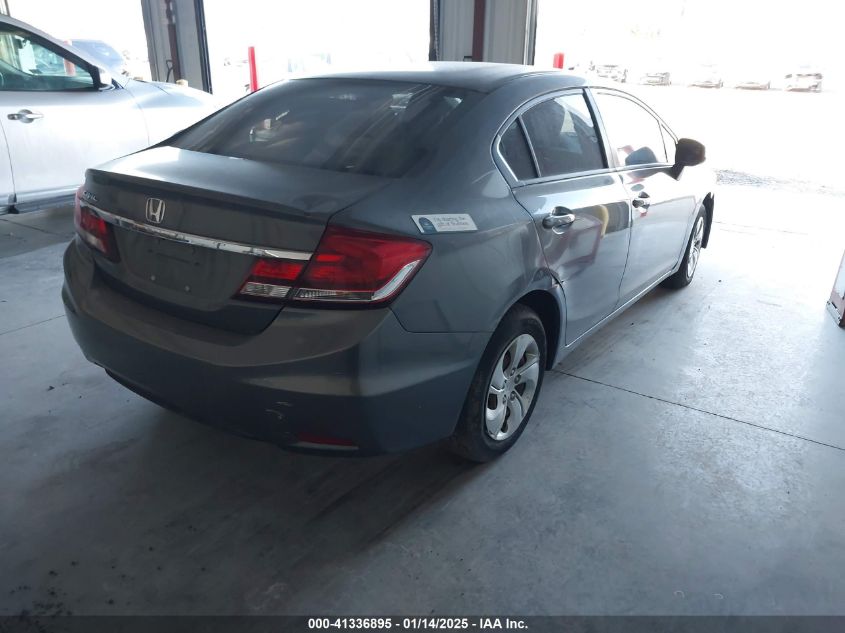 VIN 2HGFB2F57DH553640 2013 HONDA CIVIC no.4