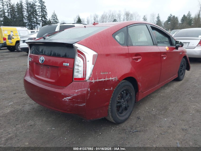2011 TOYOTA PRIUS VIN: JTDKN3DU6B0249379