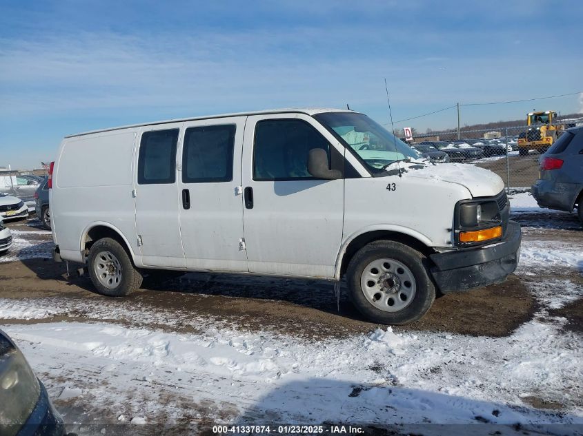 2013 Chevrolet Express 1500 Work Van VIN: 1GCSGAFX2D1160217 Lot: 41337874