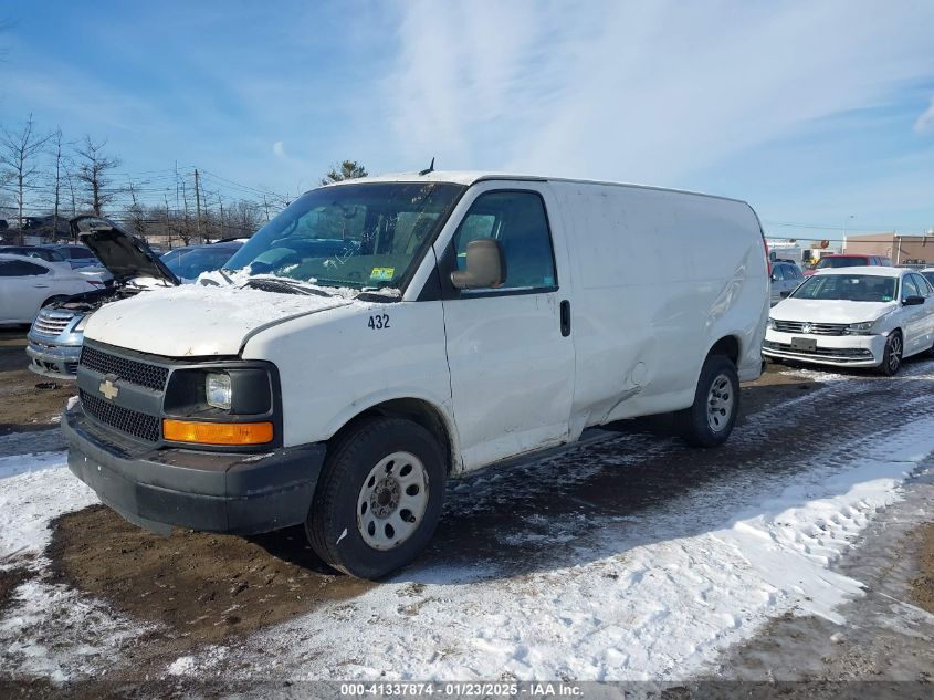 2013 Chevrolet Express 1500 Work Van VIN: 1GCSGAFX2D1160217 Lot: 41337874