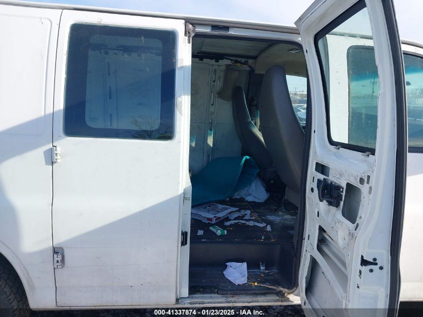 2013 Chevrolet Express 1500 Work Van VIN: 1GCSGAFX2D1160217 Lot: 41337874