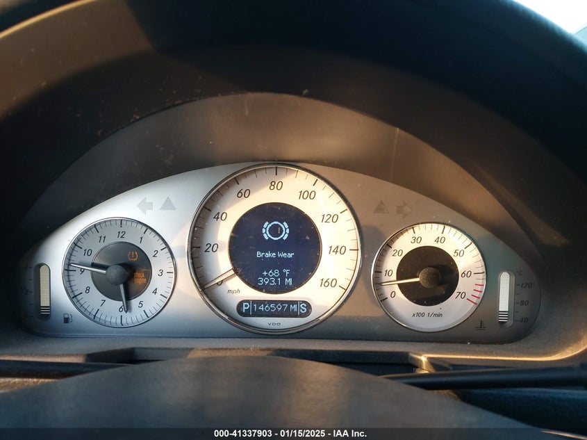 2009 MERCEDES-BENZ E 350 VIN: WDBUF56X39B405898