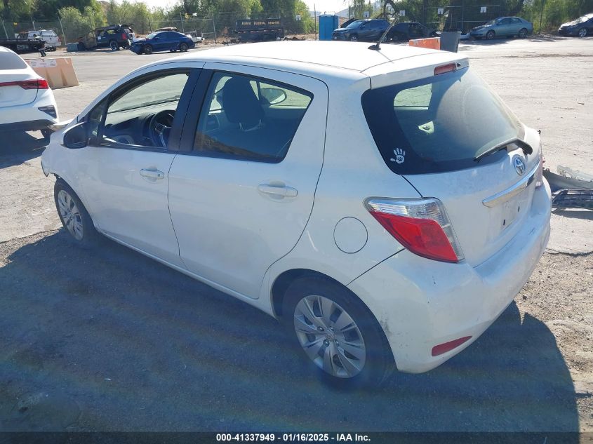 VIN JTDKTUD34DD554507 2013 Toyota Yaris, LE no.3