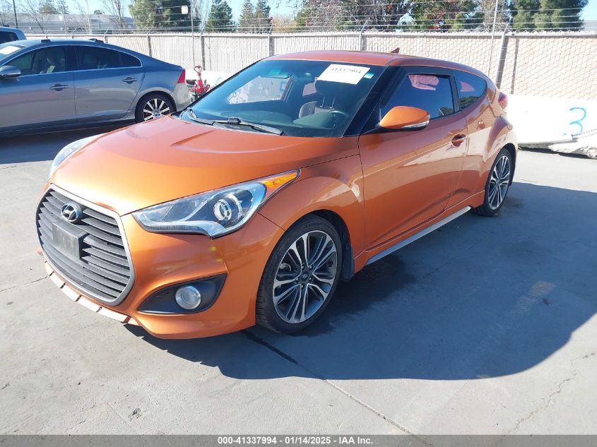 VIN KMHTC6AE6GU291488 2016 HYUNDAI VELOSTER no.2