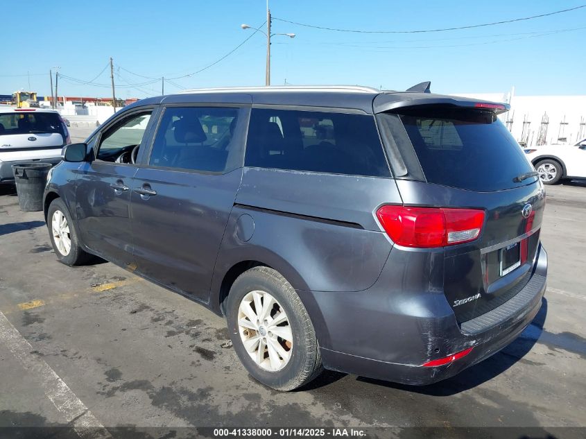 VIN KNDMB5C13G6101070 2016 KIA SEDONA no.3