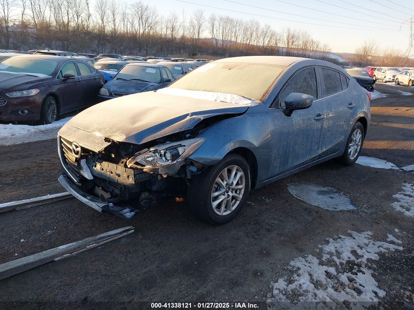 Vin: jm1bm1v70e1145663, lot: 41828547, mazda mazda3 i touring 20142